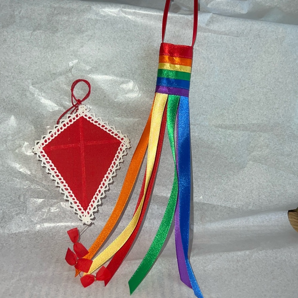 Vintage Kite Ornaments-SFH